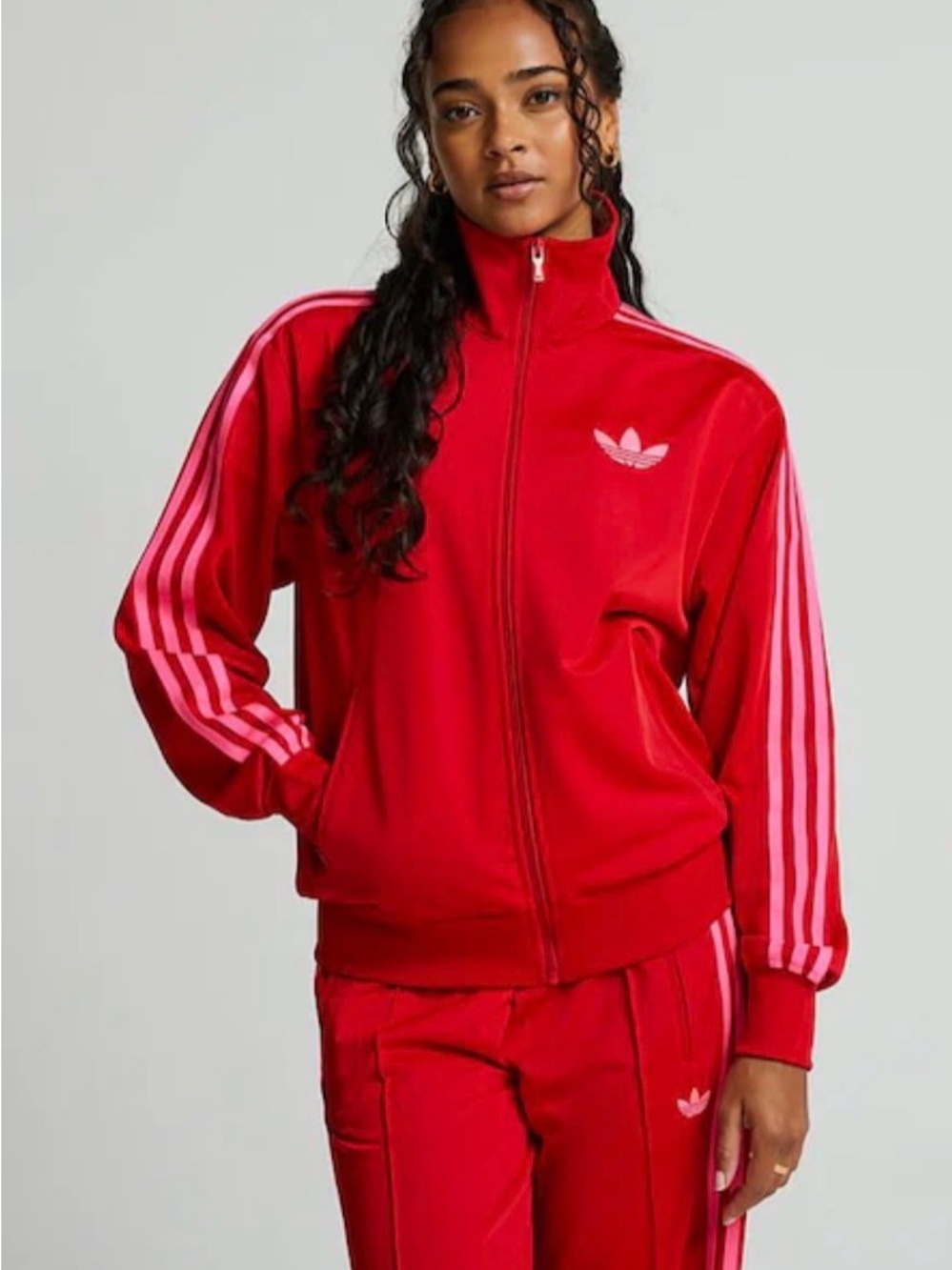 2pc Set Adidas Originals Adicolor Classics Firebird Loose Track Jacket Pants set - Picture 7 of 11